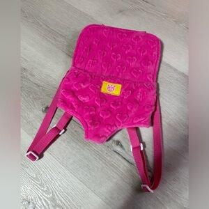 New Build-a-Bear Pink Bear Carrier